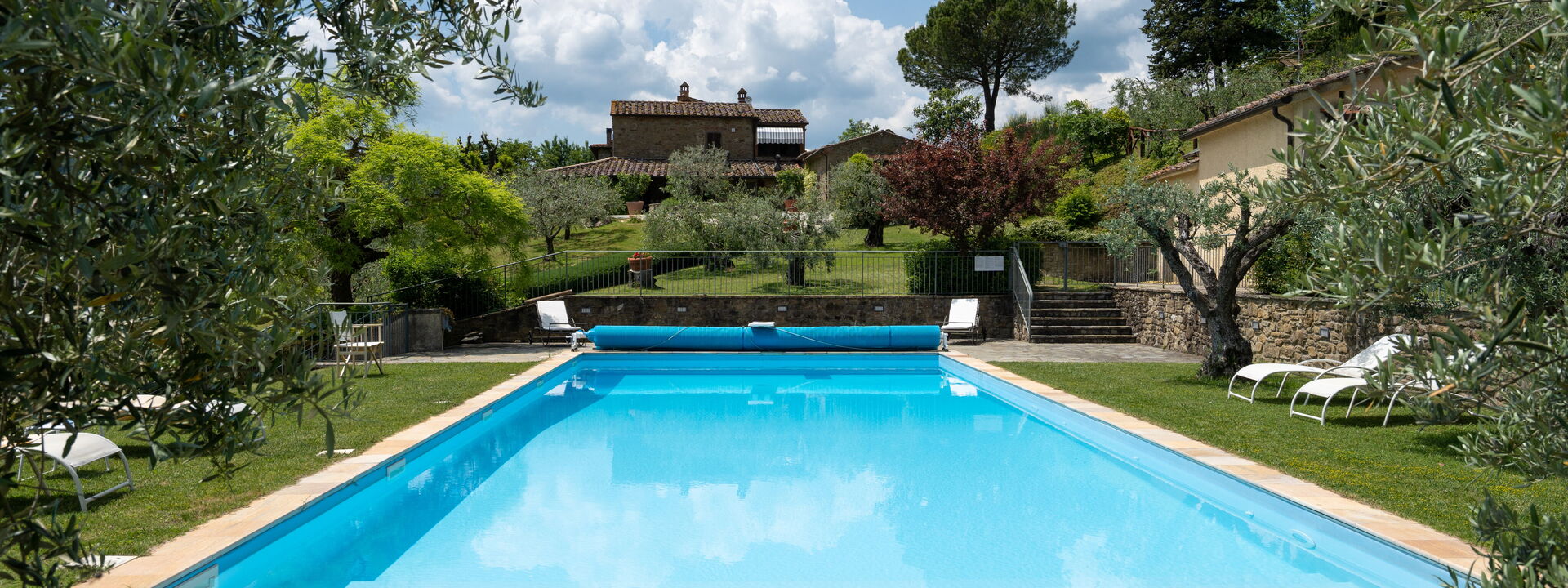 Villa Olivi - Subbiano, Toscana, Pool And Nature: Amenities, Autumn, Building Exterior, Garden, Pool, Spring, Summer