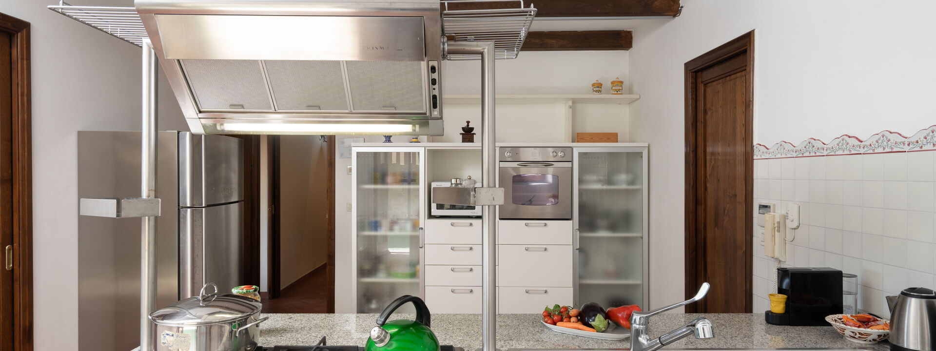 Villa Olivi - Subbiano, Toscana, Pool And Nature: Amenities, Autumn, Kitchen, Room Detail, Spring, Summer