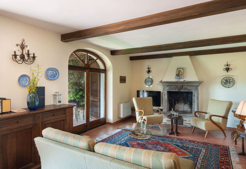 Villa Olivi - Subbiano, Toscana, Pool And Nature: Ausstattung, Frühling, Herbst, Sommer, Wohnzimmer, Zimmerdetails