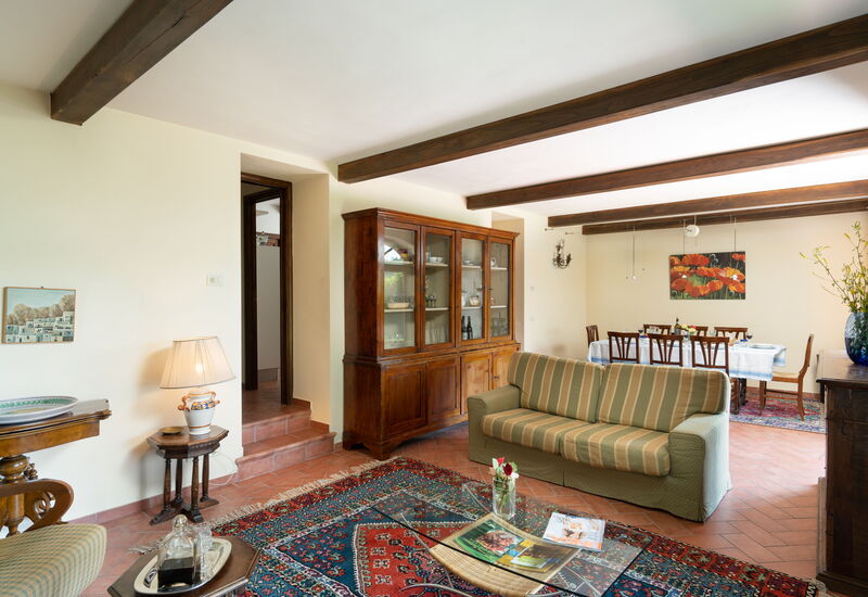 Villa Olivi - Subbiano, Toscana, Pool And Nature: Ausstattung, Frühling, Herbst, Sommer, Wohnzimmer, Zimmerdetails