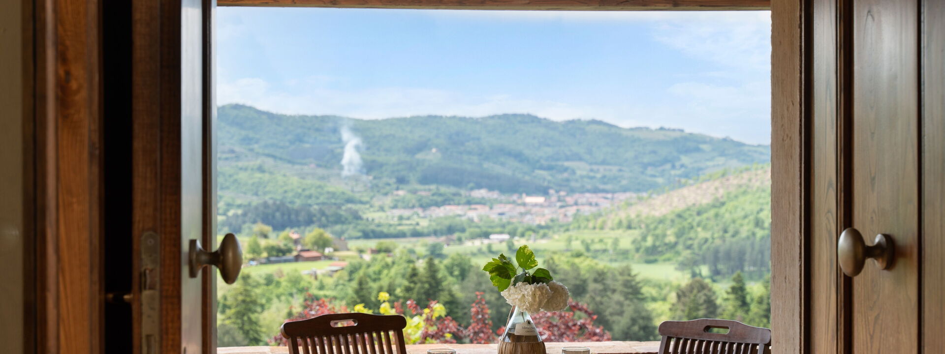 Villa Castelluccio - Arezzo, Toscana: Autumn, Balcony / Terrace / Patio, Spring, Summer