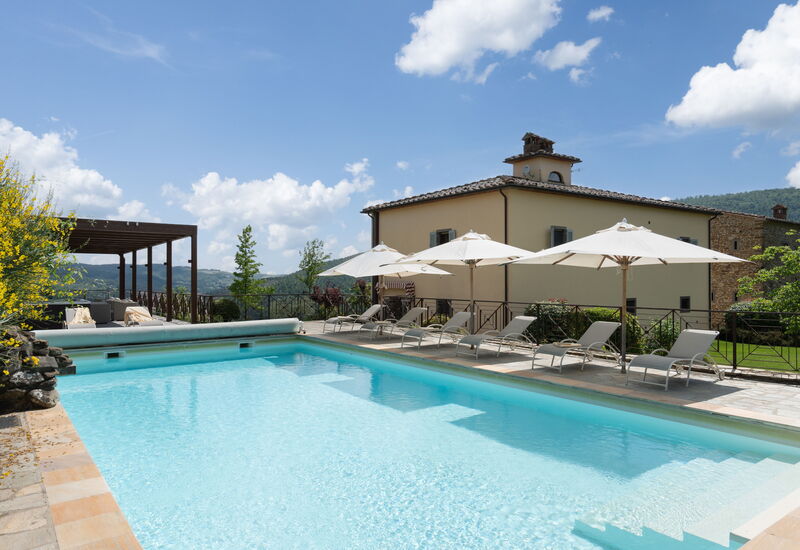 Villa Castelluccio - Arezzo, Toscana: Frühling, Herbst, Schwimmbad, Sommer