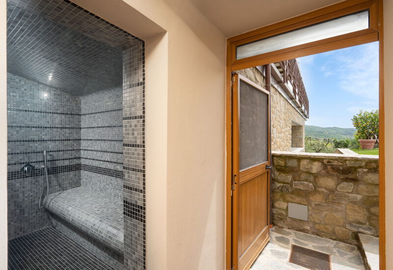 Villa Castelluccio - Arezzo, Toscana: Einrichtungen, Frühling, Herbst, Sommer