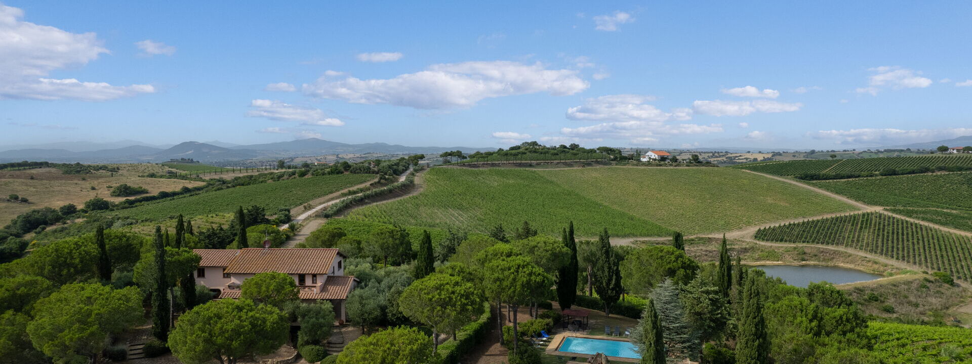 Villa Monte Bottigli: Autumn, Building Exterior, Garden, Outdoor, Pool, Scenic View, Spring, Summer