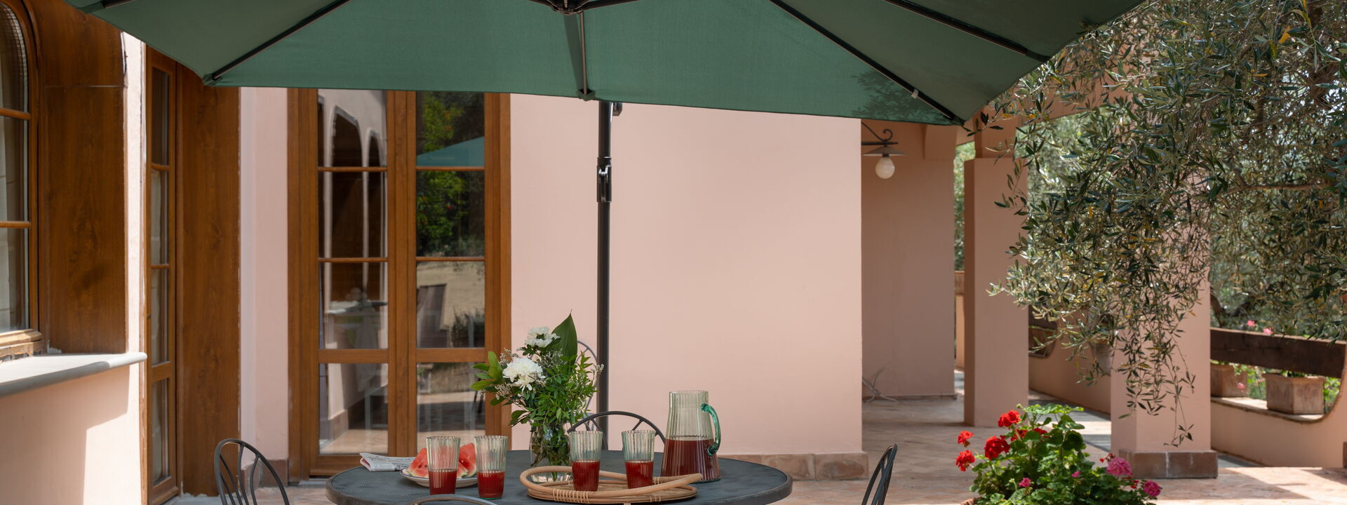 Villa Monte Bottigli: Autumn, Balcony / Terrace / Patio, Building Exterior, Outdoor, Spring, Summer