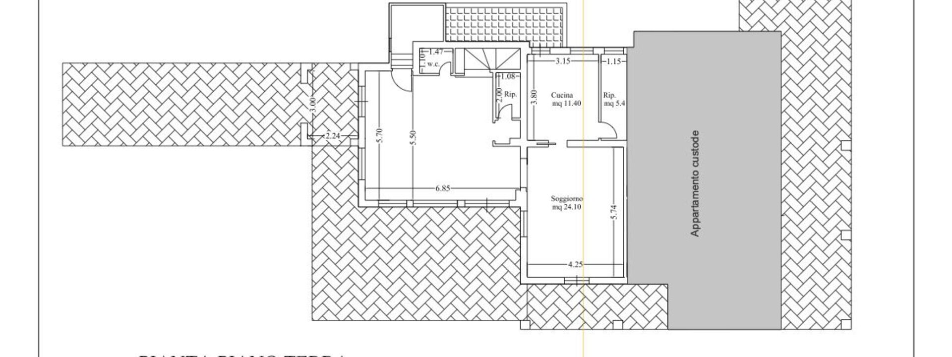 Villa Monte Bottigli: Ground Floor