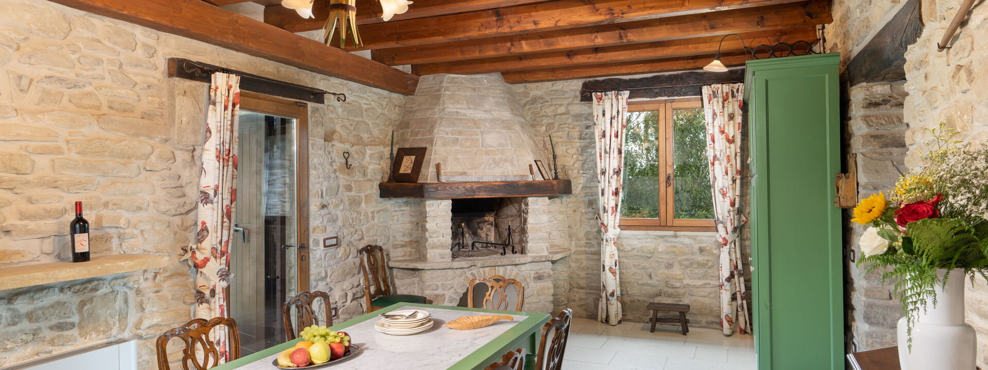 Villa Torre Delle Rose - Firenzuola, Private Pool, Ac, Privacy: Autunno, Cucina, Estate, Primavera