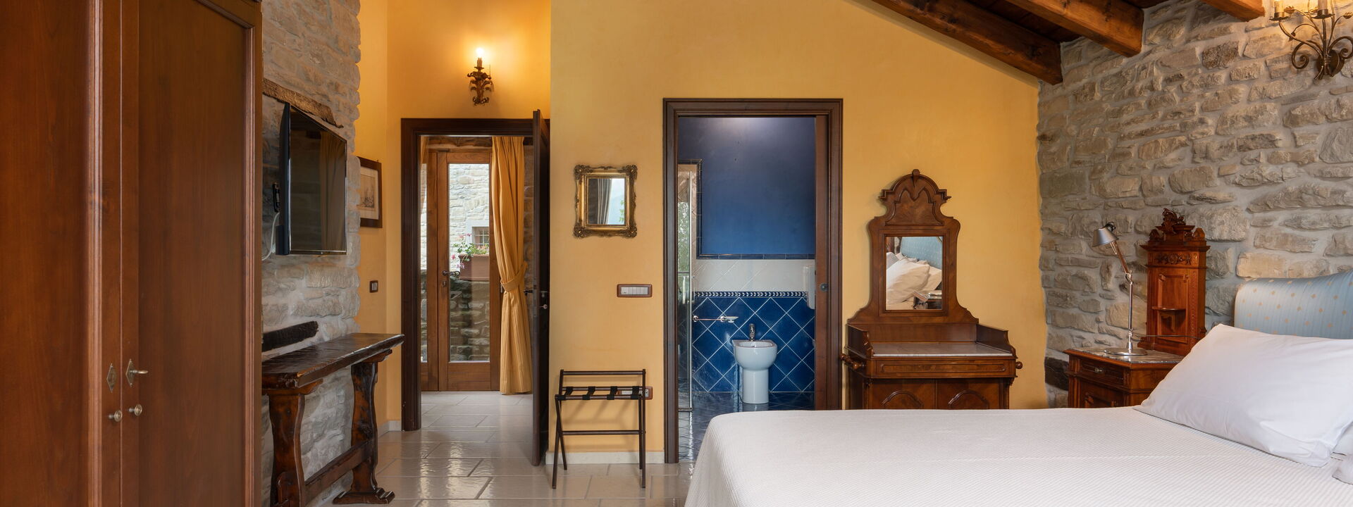 Villa Torre Delle Rose - Firenzuola, Private Pool, Ac, Privacy: Autunno, Camera da letto, Estate, Primavera