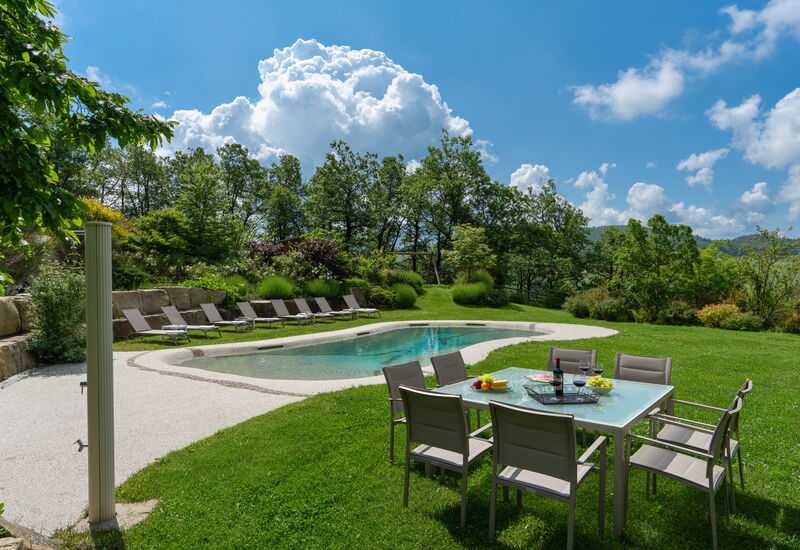 Villa Torre Delle Rose - Firenzuola, Private Pool, Ac, Privacy: Amenities, Autumn, Building Exterior, Pool, Spring, Summer