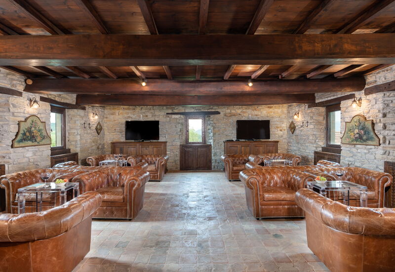 Villa Torre Delle Rose - Firenzuola, Private Pool, Ac, Privacy: Autumn, Living Room, Spring, Summer