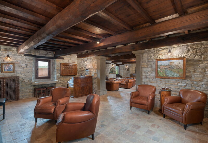 Villa Torre Delle Rose - Firenzuola, Private Pool, Ac, Privacy: Autumn, Living Room, Spring, Summer