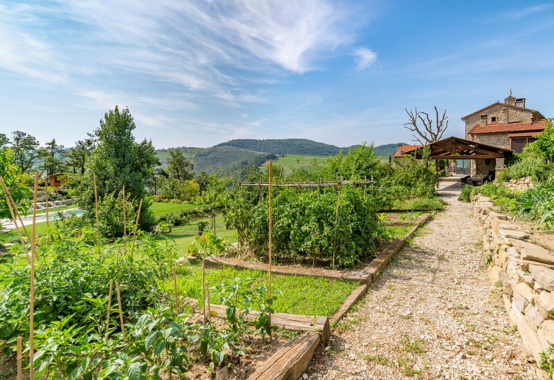 Villa Torre Delle Rose - Firenzuola, Private Pool, Ac, Privacy: Amenities, Autumn, Building Exterior, Garden, Spring, Summer