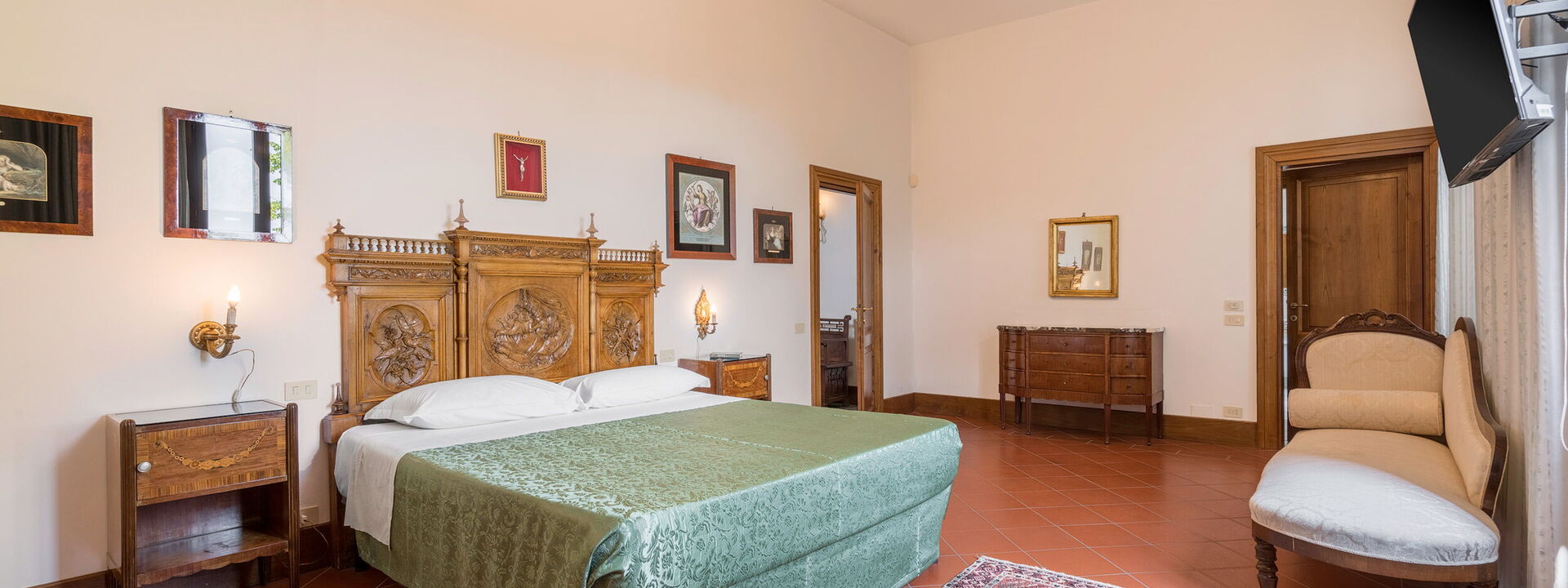 Villa Recanati, Val D'orcia, Private Pool, Jacuzzi, Wifi: Autunno, Camera da letto, Caratteristiche, Dettagli della stanza, Estate, Primavera
