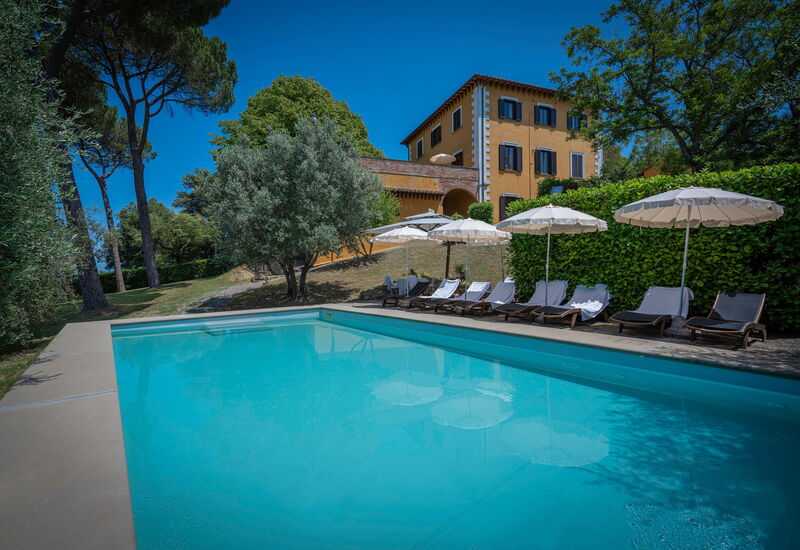 Villa Recanati, Val D'orcia, Private Pool, Jacuzzi, Wifi: Autunno, Caratteristiche, Estate, Esterni, Giardino, Piscina, Primavera