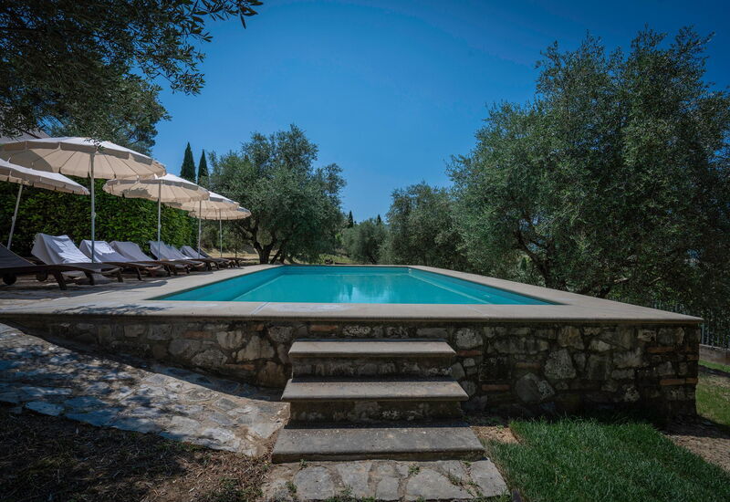Villa Recanati, Val D'orcia, Private Pool, Jacuzzi, Wifi: Autunno, Estate, Piscina, Primavera