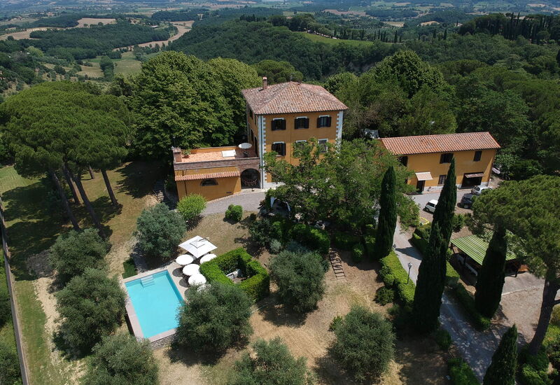 Villa Recanati, Val D'orcia, Private Pool, Jacuzzi, Wifi: Autunno, Caratteristiche, Estate, Esterni, Giardino, Piscina, Primavera