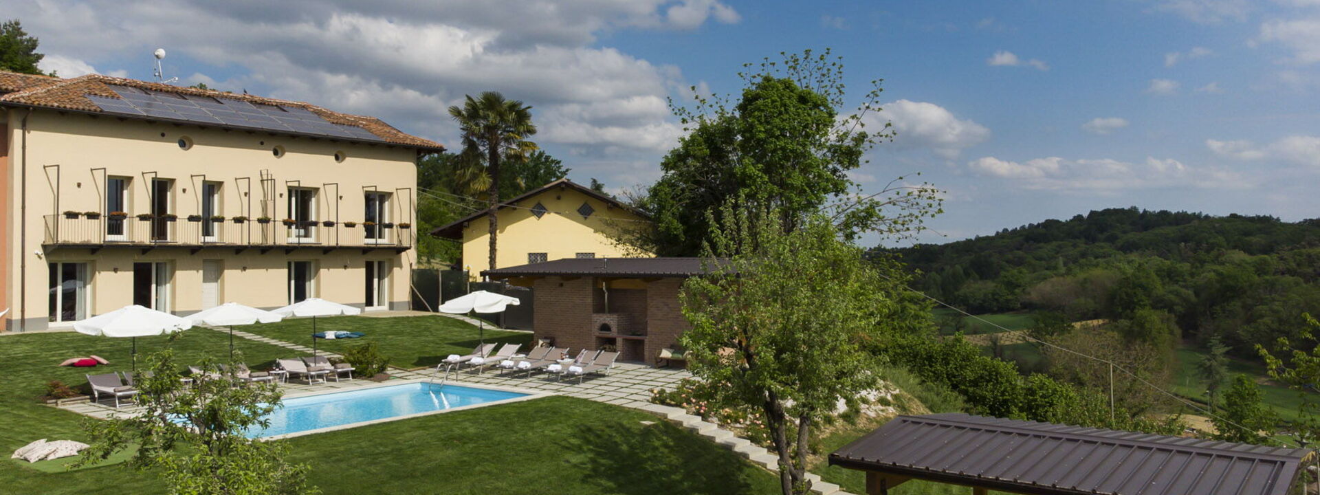 Casa San Grato - Roero - Langhe, Piemonte: Außen, Frühling, Garten, Herbst, Sommer