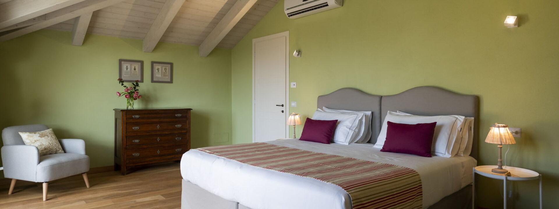 Casa San Grato - Roero - Langhe, Piemonte: Frühling, Herbst, Schlafzimmer, Sommer