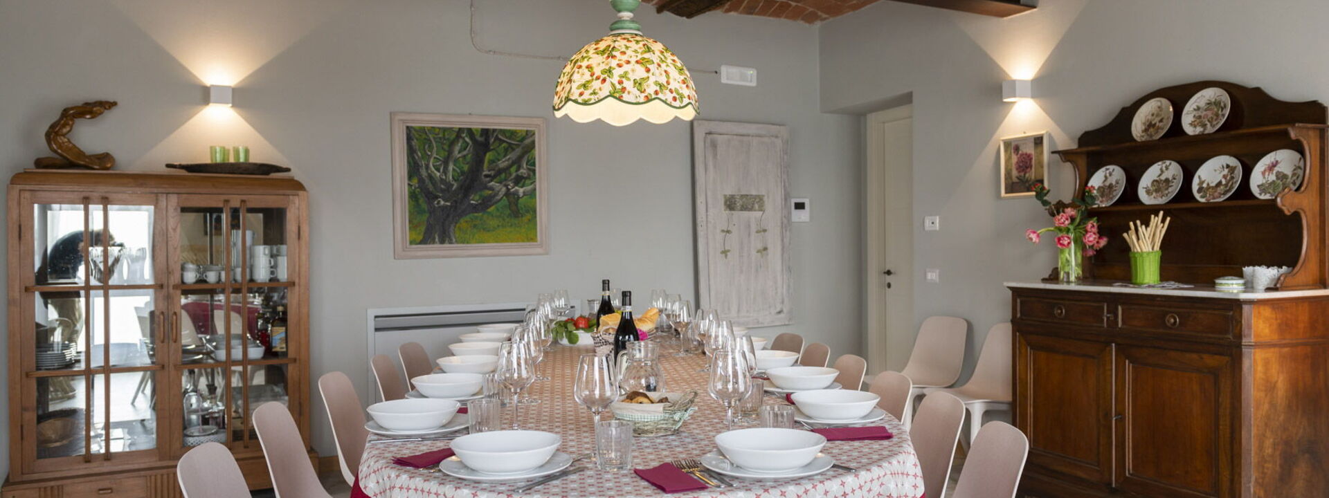 Casa San Grato - Roero - Langhe, Piemonte: Esszimmer, Frühling, Herbst, Sommer