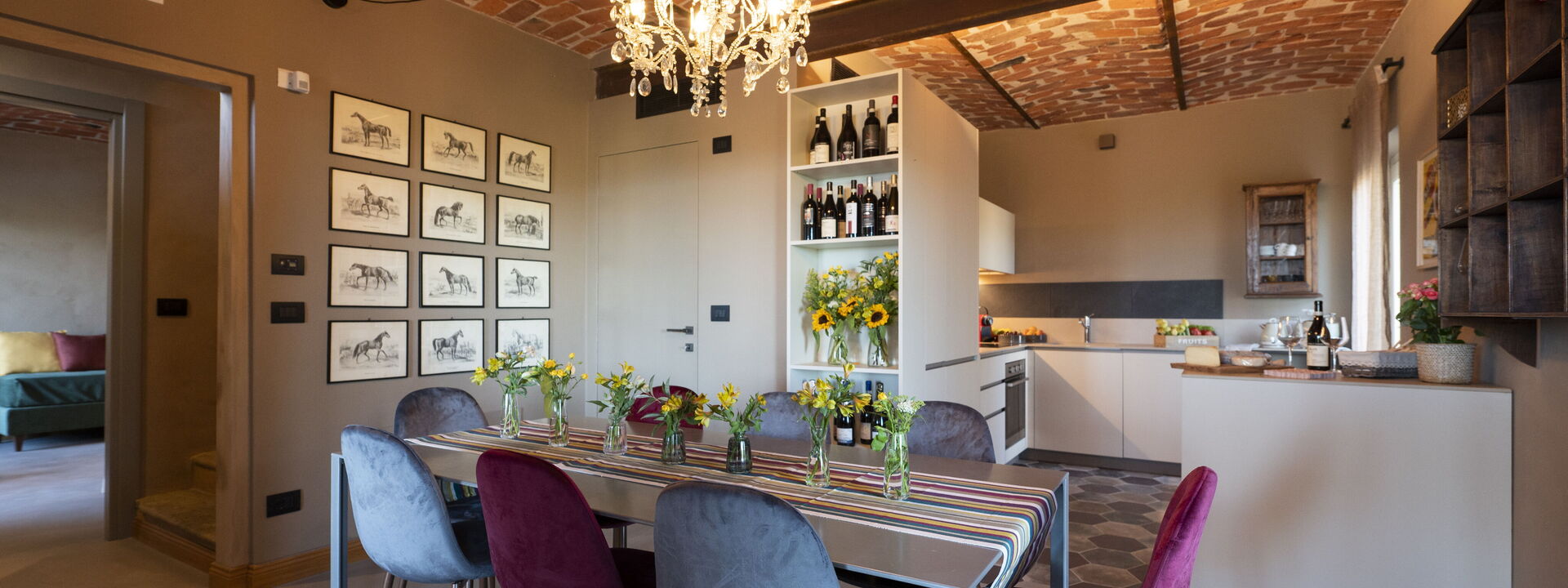 Relais Casa Clara - Roero - Langhe, Piemonte: Autunno, Cucina, Estate, Primavera, Sala da pranzo