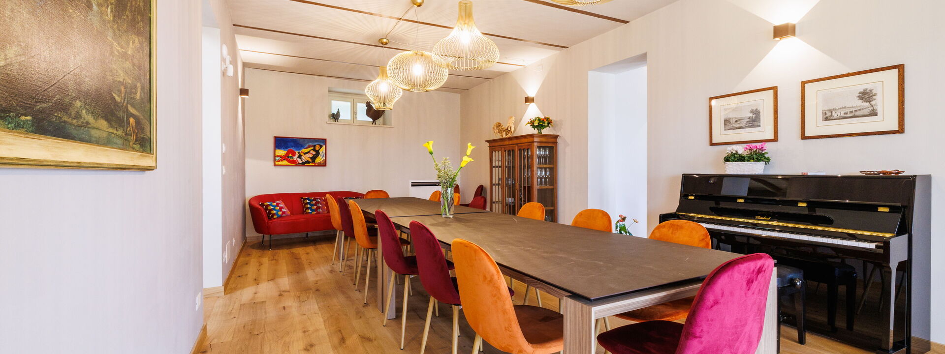 Casa Gallo - Roero - Langhe, Piemonte: Esszimmer, Frühling, Herbst, Sommer