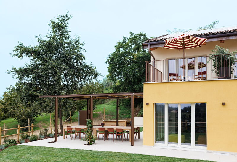 Casa Gallo - Roero - Langhe, Piemonte: Autumn, Balcony / Terrace / Patio, Garden, Spring, Summer