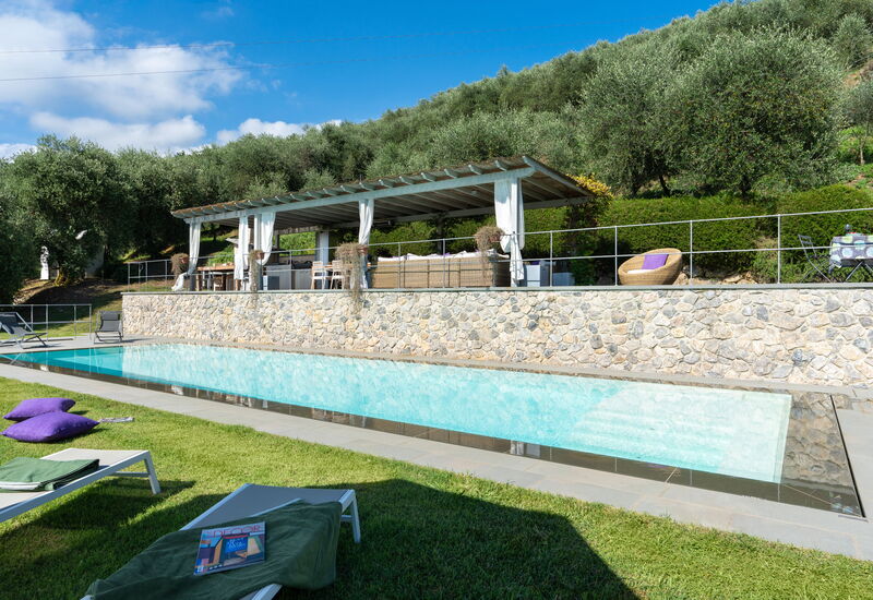 Luxury Green Marignana Villa, Versilia, Pool, Ac, Sauna: Autumn, Garden, Pool, Spring, Summer