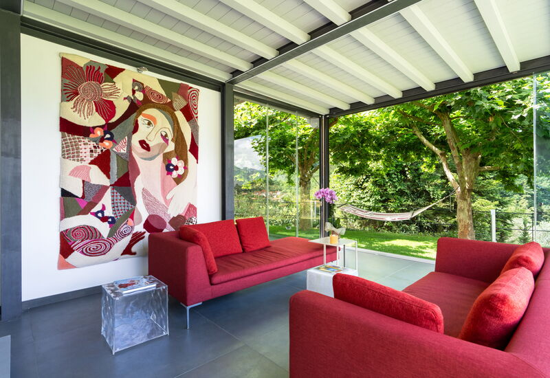 Luxury Green Marignana Villa, Versilia, Pool, Ac, Sauna: Autumn, Living Room, Spring, Summer