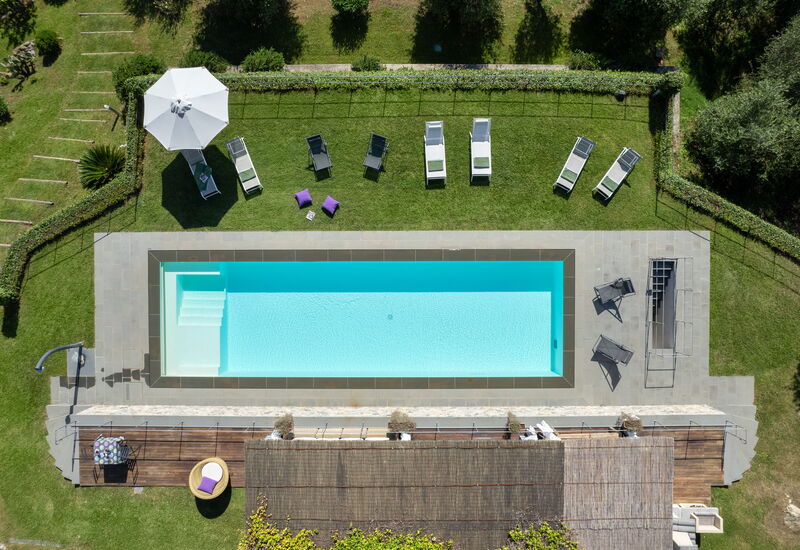 Luxury Green Marignana Villa, Versilia, Pool, Ac, Sauna: Autumn, Garden, Pool, Spring, Summer