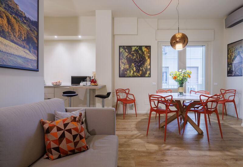 Betty Florence Charming Modern Apartment Near Piazza della Libertà: Automne, Été, Hiver, Printemps, Salon