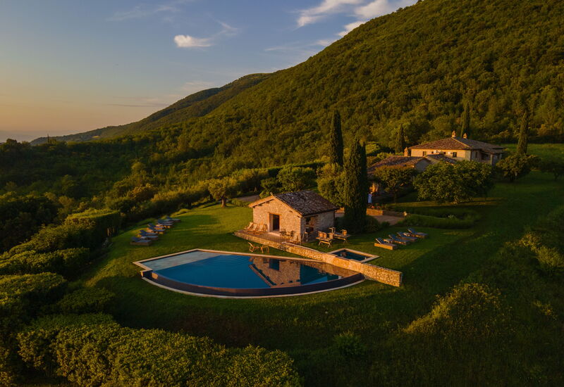 Villa Subtilia - Tenuta Di Murlo, Umbria: Automne, bassin, Été, Extérieurs, Printemps