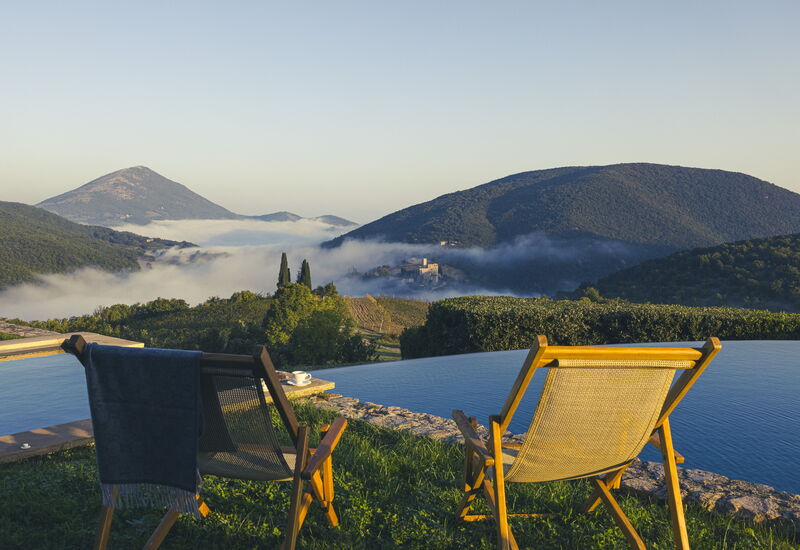 Villa Subtilia - Tenuta Di Murlo, Umbria: Automne, bassin, Été, Extérieurs, Printemps