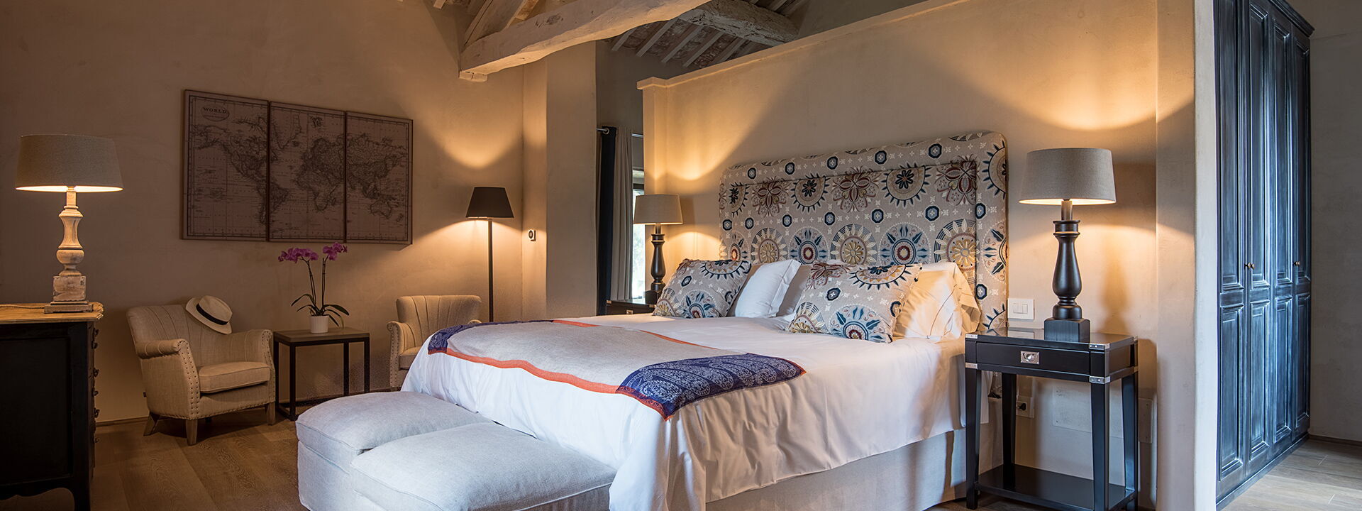 Villa Penna - Tenuta Di Murlo, Umbria: Frühling, Herbst, Schlafzimmer, Sommer