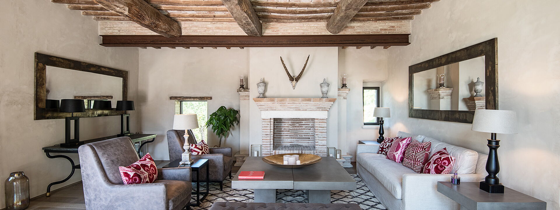 Villa Penna - Tenuta Di Murlo, Umbria: Frühling, Herbst, Sommer, Wohnzimmer