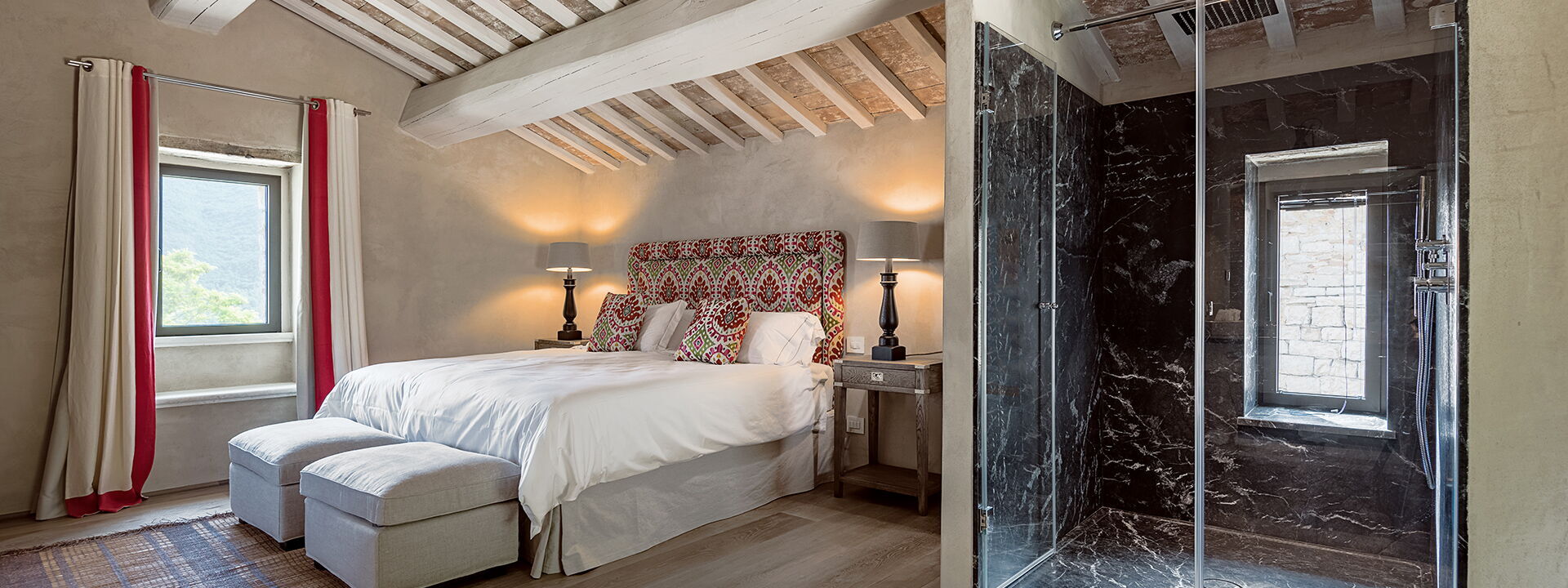 Villa Penna - Tenuta Di Murlo, Umbria: Frühling, Herbst, Schlafzimmer, Sommer