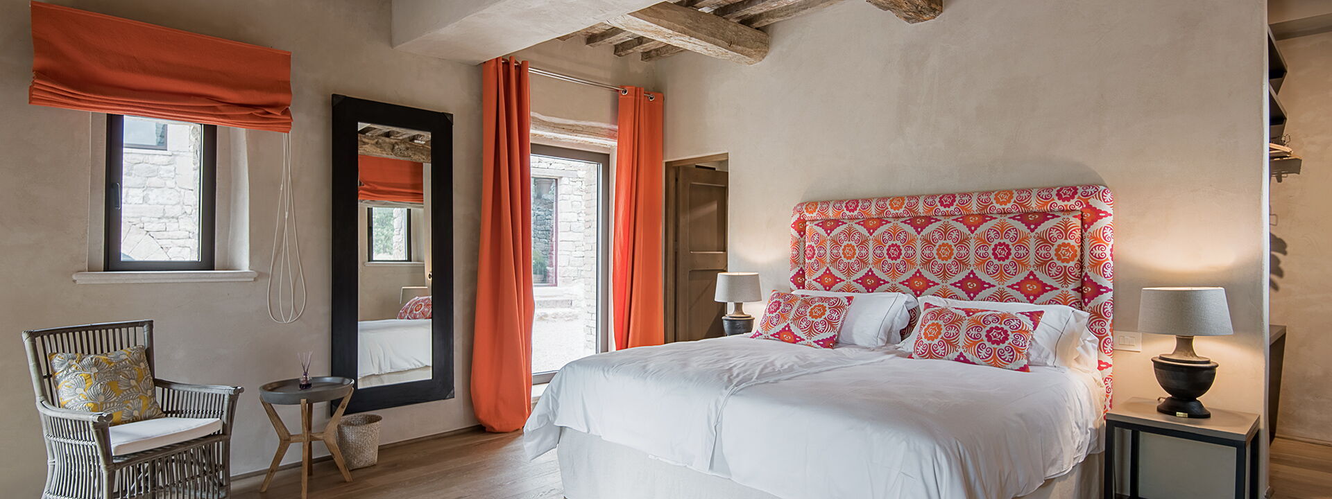 Villa Penna - Tenuta Di Murlo, Umbria: Frühling, Herbst, Schlafzimmer, Sommer