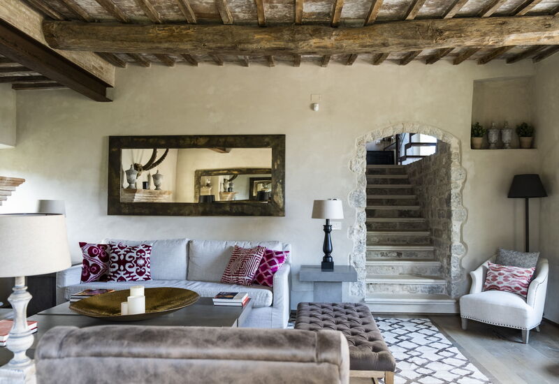 Villa Penna - Tenuta Di Murlo, Umbria: Automne, Été, Printemps, Salon