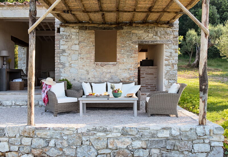 Villa Penna - Tenuta Di Murlo, Umbria: Automne, Été, Extérieurs, Printemps