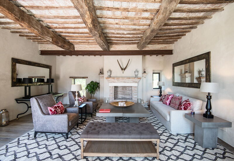 Villa Penna - Tenuta Di Murlo, Umbria: Automne, Été, Printemps, Salon