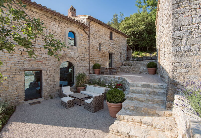 Villa Penna - Tenuta Di Murlo, Umbria: Automne, Été, Extérieurs, Printemps