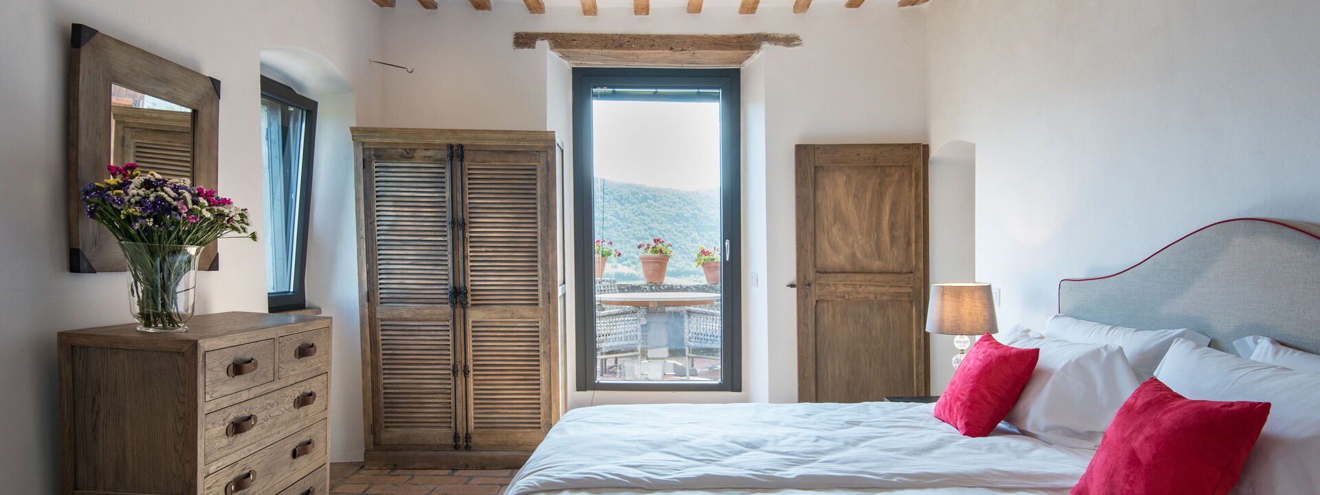 Villa Castiglione Ugolino - Tenuta Di Murlo, Umbria: Autumn, Bedroom, Spring, Summer