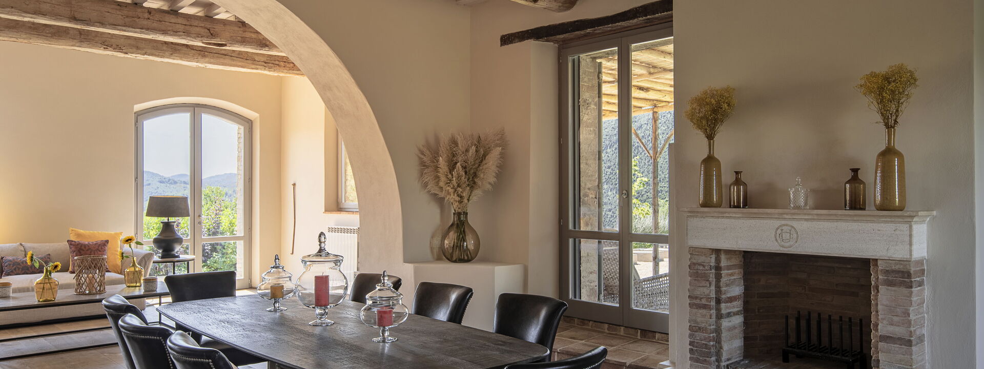 Villa Castiglione Ugolino - Tenuta Di Murlo, Umbria: Autumn, Dining Room, Spring, Summer