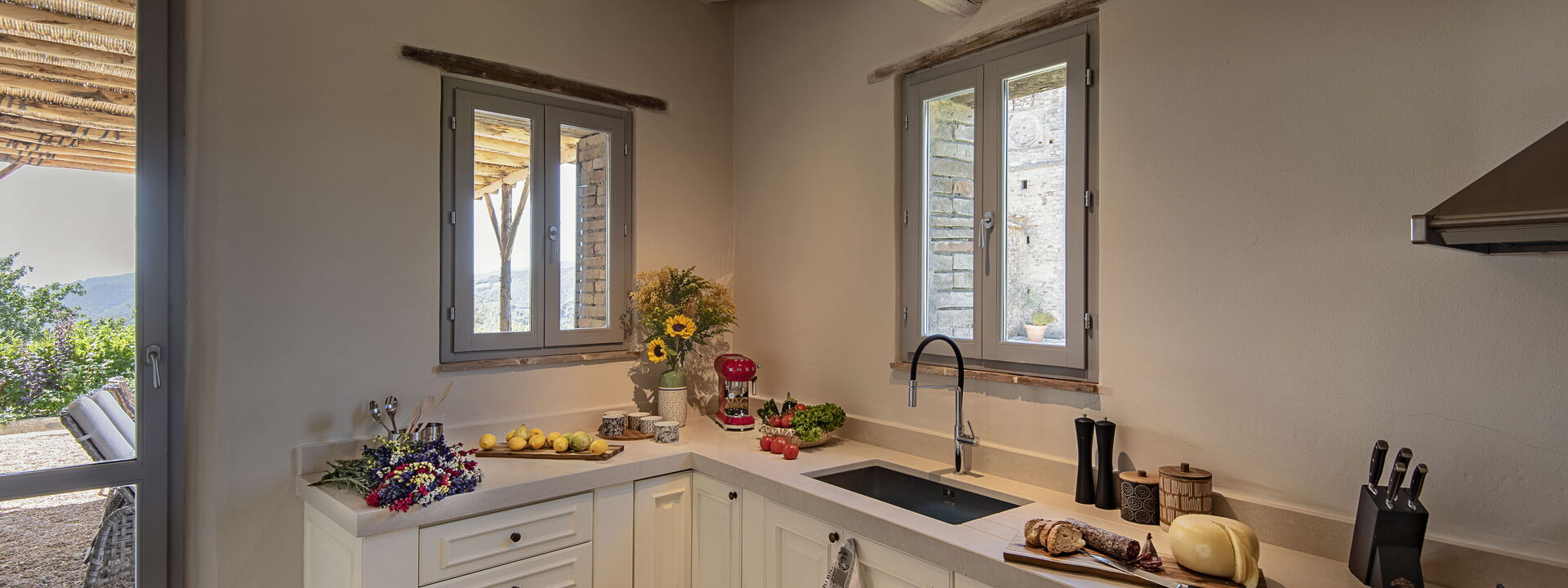 Villa Castiglione Ugolino - Tenuta Di Murlo, Umbria: Autumn, Kitchen, Spring, Summer