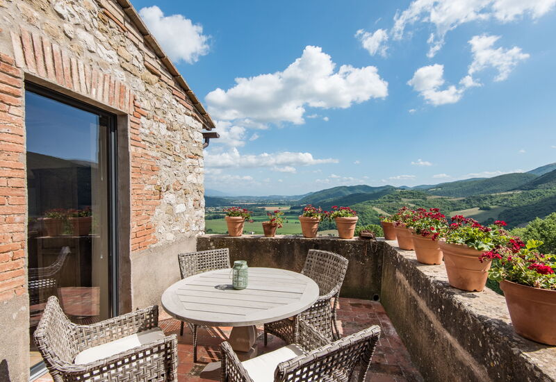 Villa Castiglione Ugolino - Tenuta Di Murlo, Umbria: Automne, Été, Extérieurs, Printemps
