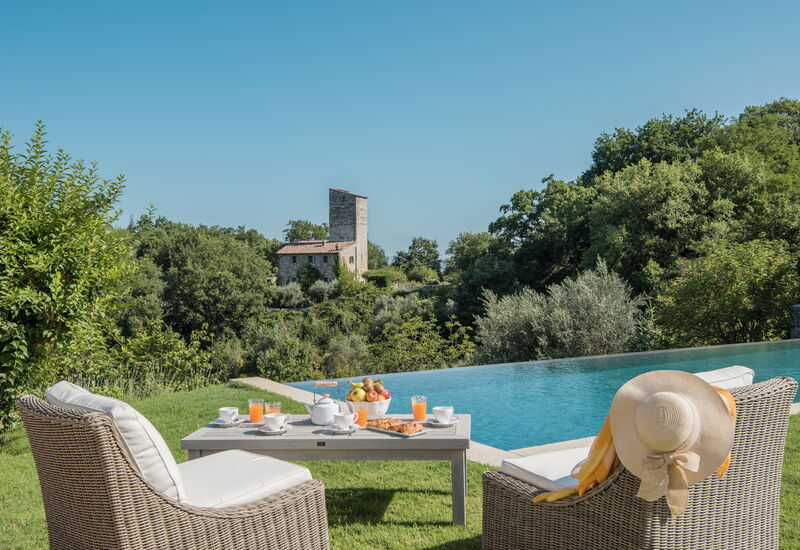 Villa Castiglione Ugolino - Tenuta Di Murlo, Umbria: Automne, bassin, Été, Extérieurs, Printemps