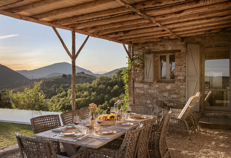 Villa Castiglione Ugolino - Tenuta Di Murlo, Umbria: Automne, Été, Extérieurs, Printemps