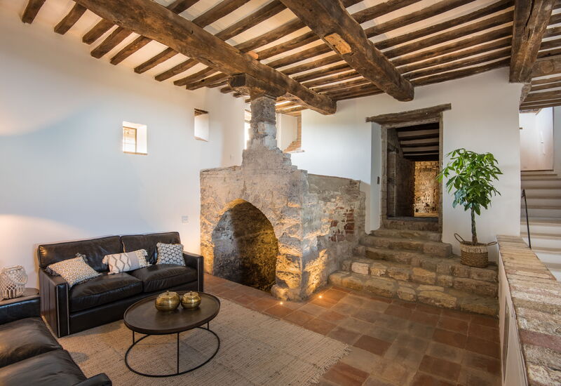 Villa Castiglione Ugolino - Tenuta Di Murlo, Umbria: Automne, Été, Printemps, Salon