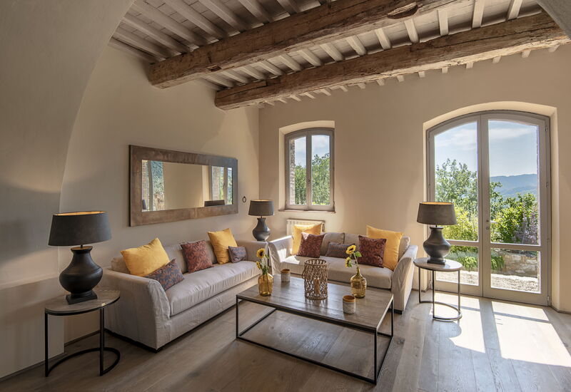 Villa Castiglione Ugolino - Tenuta Di Murlo, Umbria: Automne, Été, Printemps, Salon