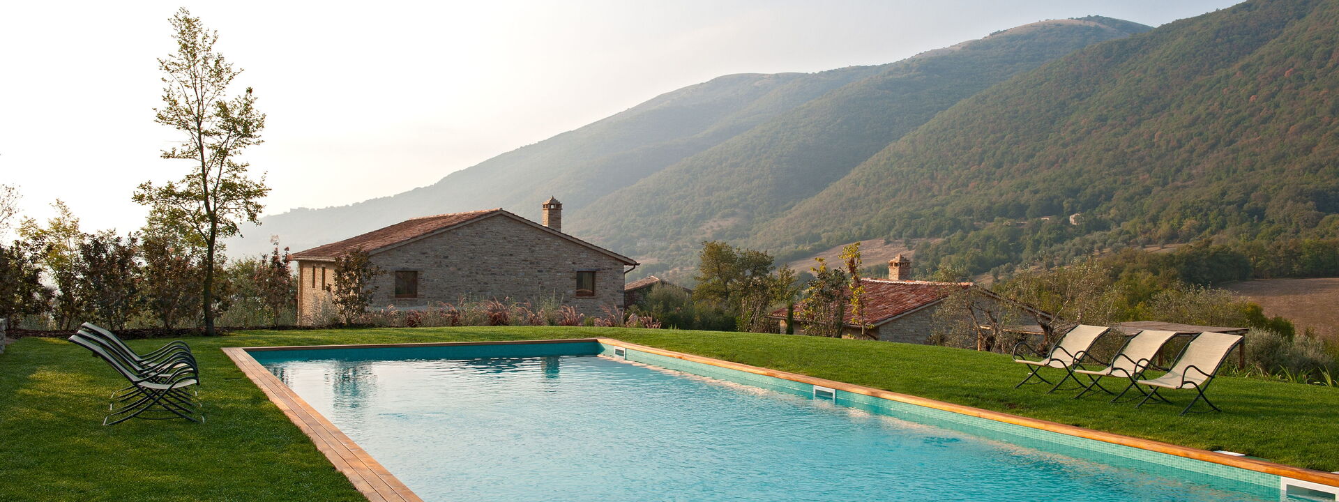 Villa Caminata - Tenuta Di Murlo, Umbria: Autunno, Estate, Esterni, Piscina, Primavera