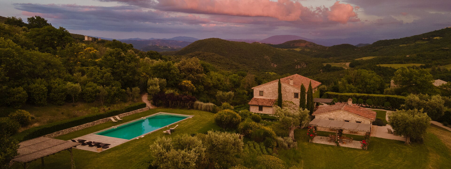 Villa Caminata - Tenuta Di Murlo, Umbria: Autunno, Estate, Esterni, Primavera